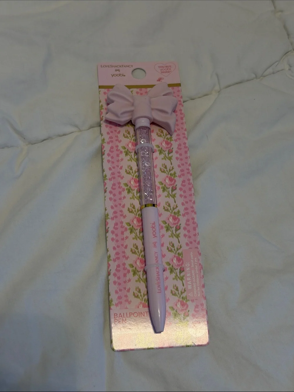 LoveShackFancy x Target - Yoobi Blooming Heirloom Novelty Ballpoint Pen